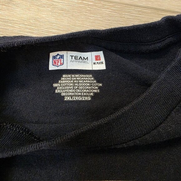 Chicago Bears #6 Cutler NFL Apparel Football Blue T-Shirt Size 2XL Short Sleeve - Picture 3 of 5